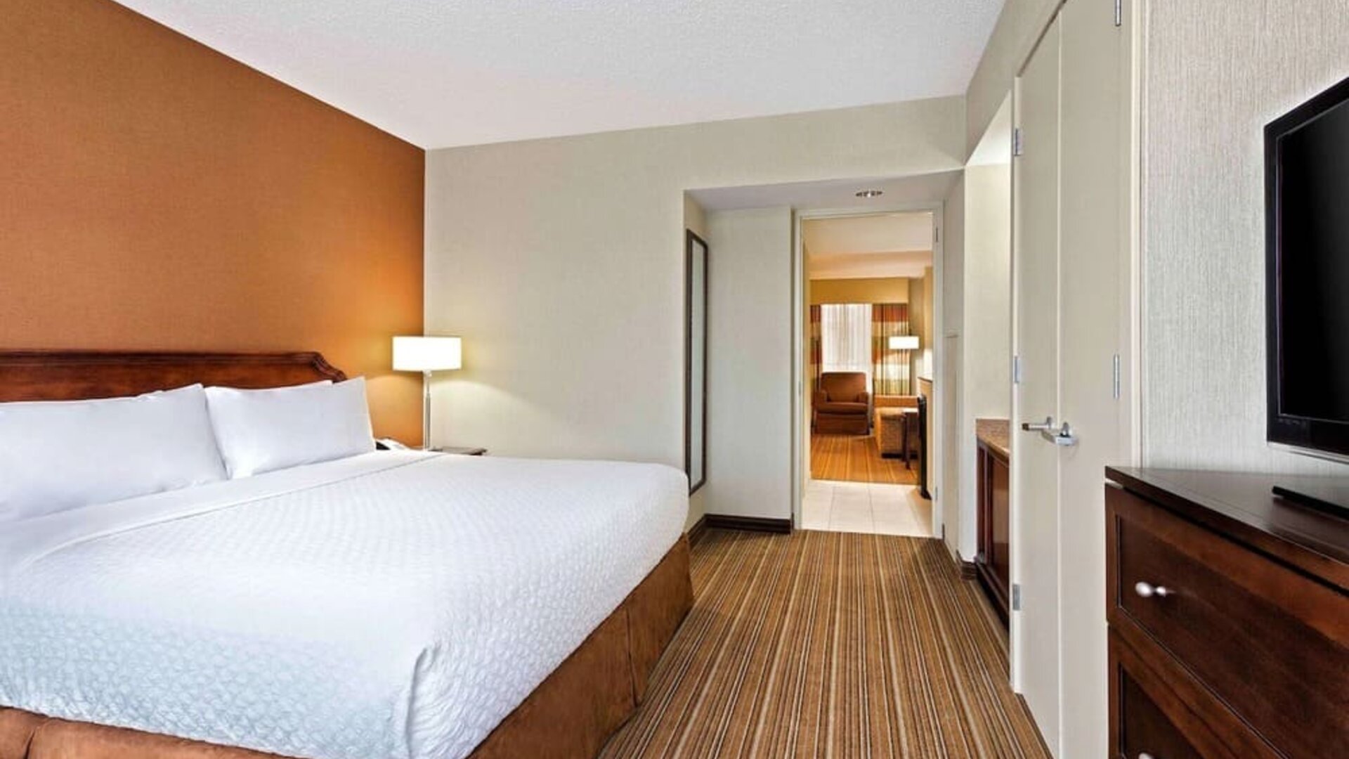 Day use room at Embassy Suites By Hilton Parsippany.
