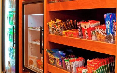 Snack bar at Fairfield Inn & Suites Joliet North/Plainfield.