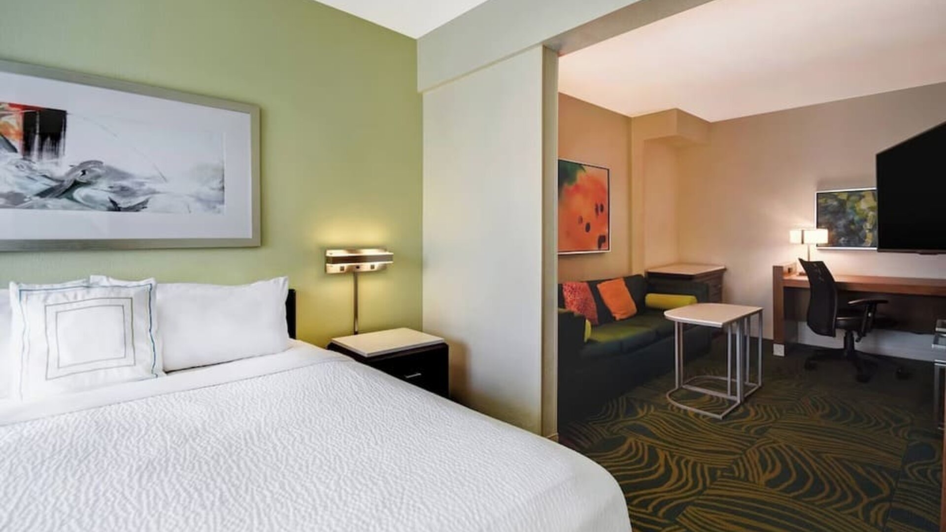 Day use room at SpringHill Suites Baltimore BWI Airport.