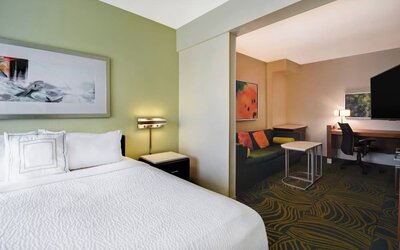 Day use room at SpringHill Suites Baltimore BWI Airport.