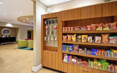 Snack bar at SpringHill Suites Baltimore BWI Airport.