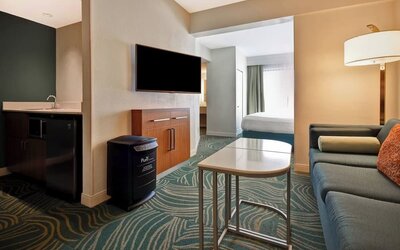 Day use room at SpringHill Suites Baltimore BWI Airport.