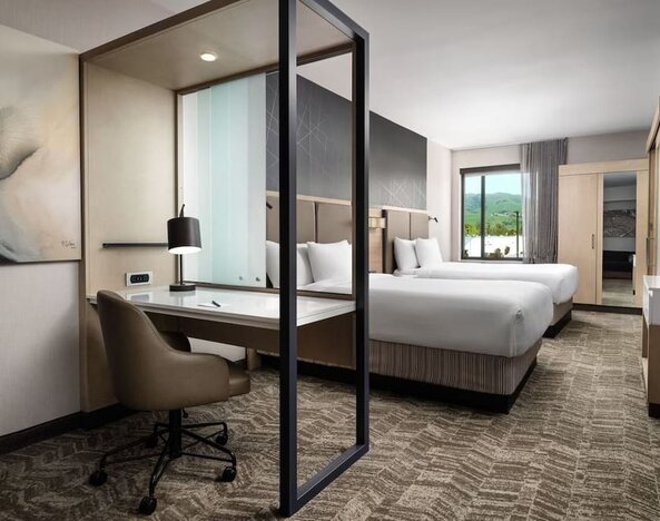 Day use room at SpringHill Suites By Marriott Milpitas.