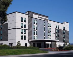 Hotel exterior at SpringHill Suites By Marriott Milpitas.