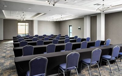 Meeting room at SpringHill Suites By Marriott Milpitas.