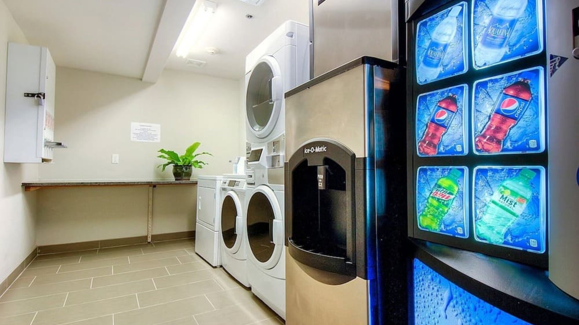 Vending machine at Holiday Inn Express Hotel & Suites Carlsbad Beach.