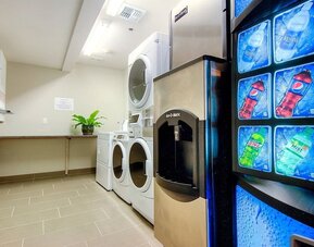 Vending machine at Holiday Inn Express Hotel & Suites Carlsbad Beach.