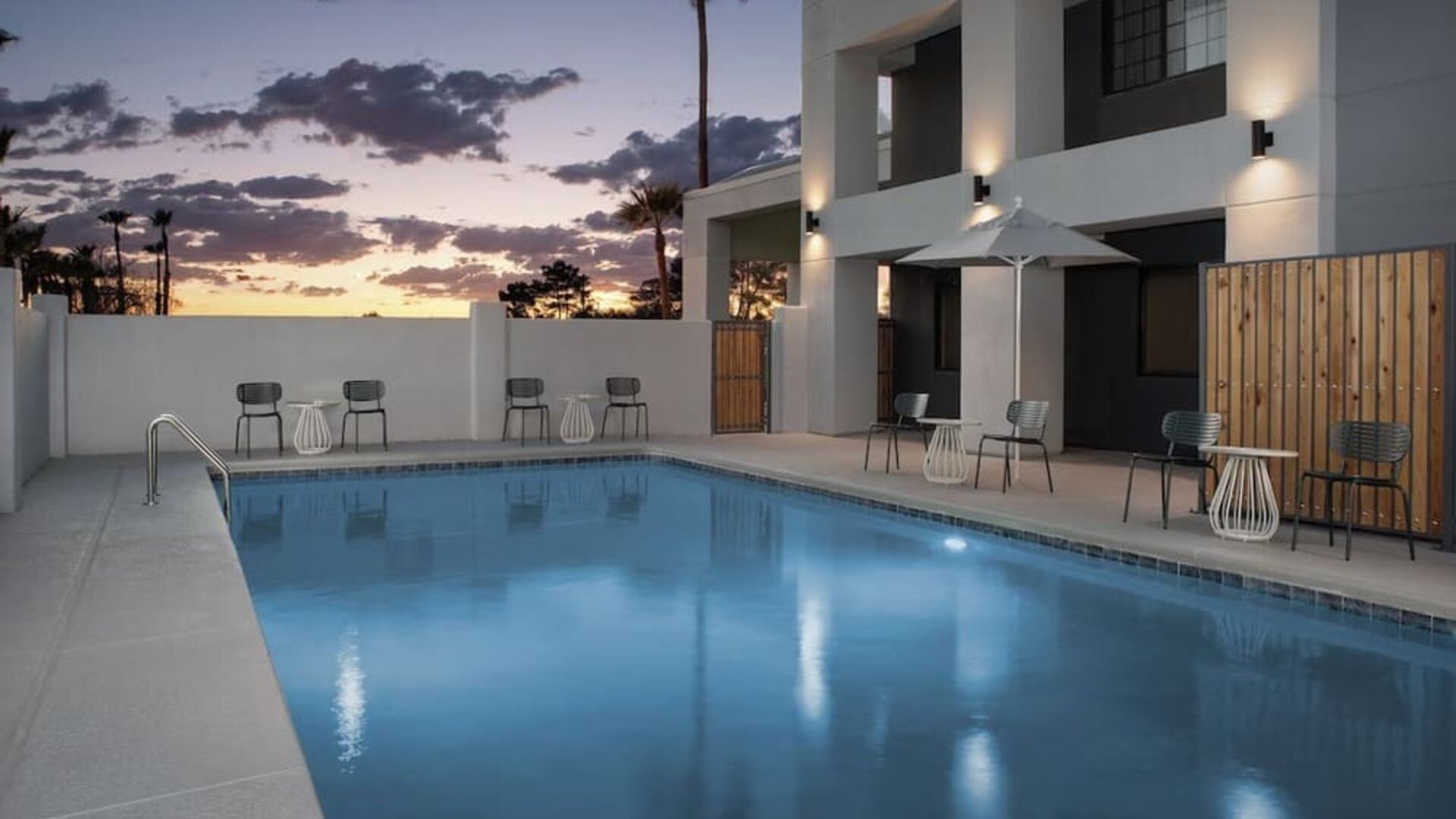 Outdoor pool at Spark By Hilton Tucson Airport.