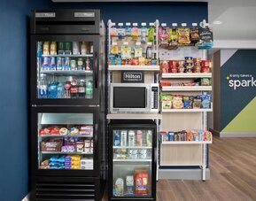 Snack bar at Spark By Hilton Tucson Airport.