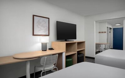 Day use room at Spark By Hilton Tucson Airport.