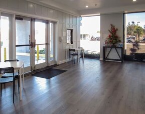 Hotel interior at Capri Suites Anaheim.