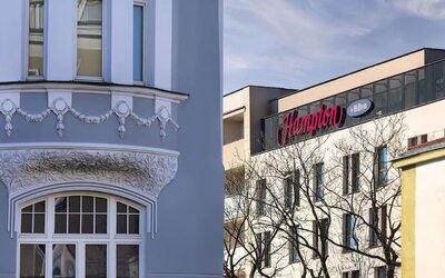 Hotel exterior at Hampton By Hilton Bialystok.