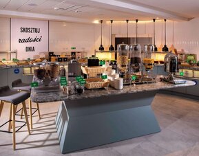 Dining room at Hampton By Hilton Bialystok.