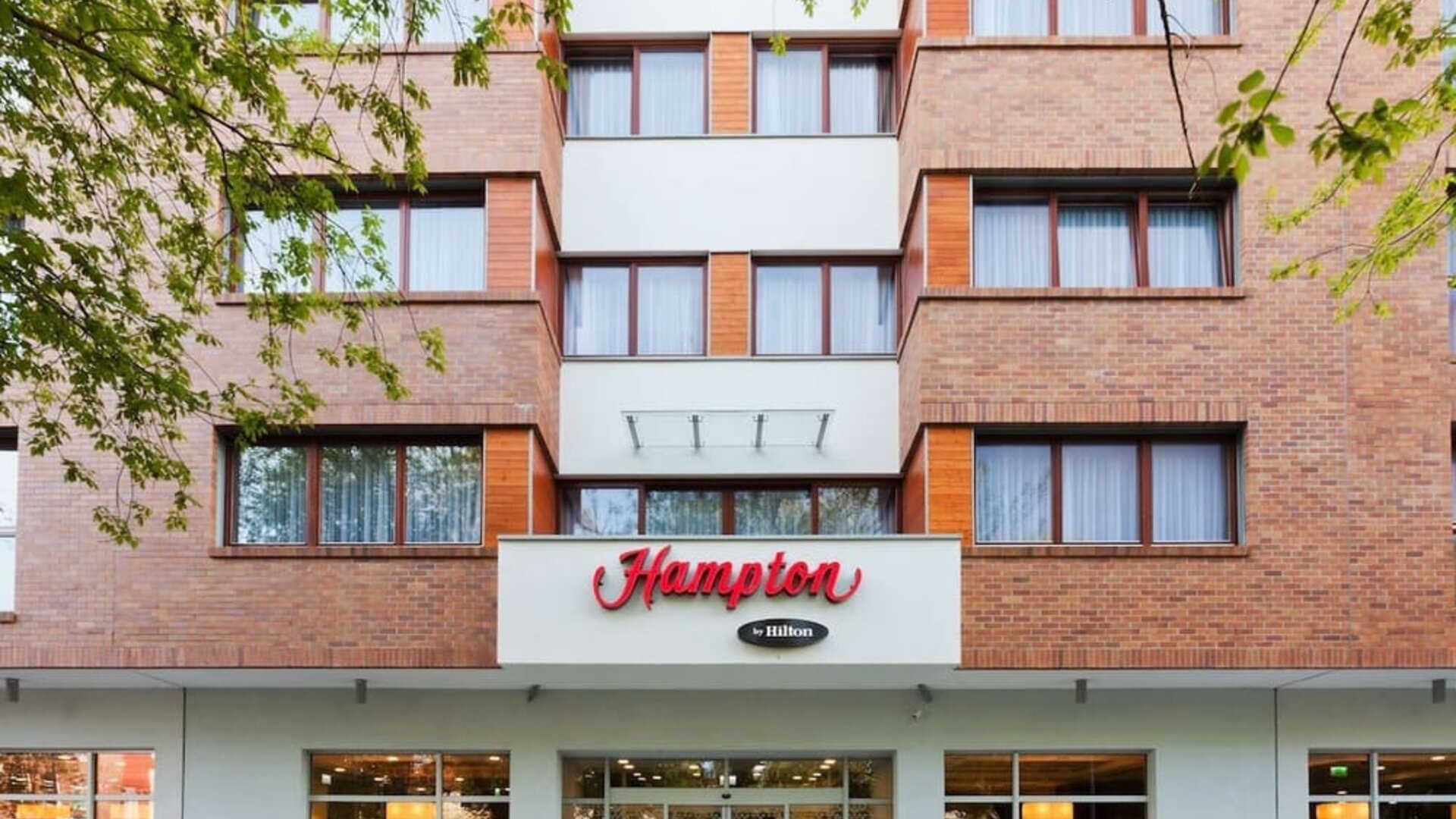 hotel entrance at Hampton By Hilton Swinoujscie.