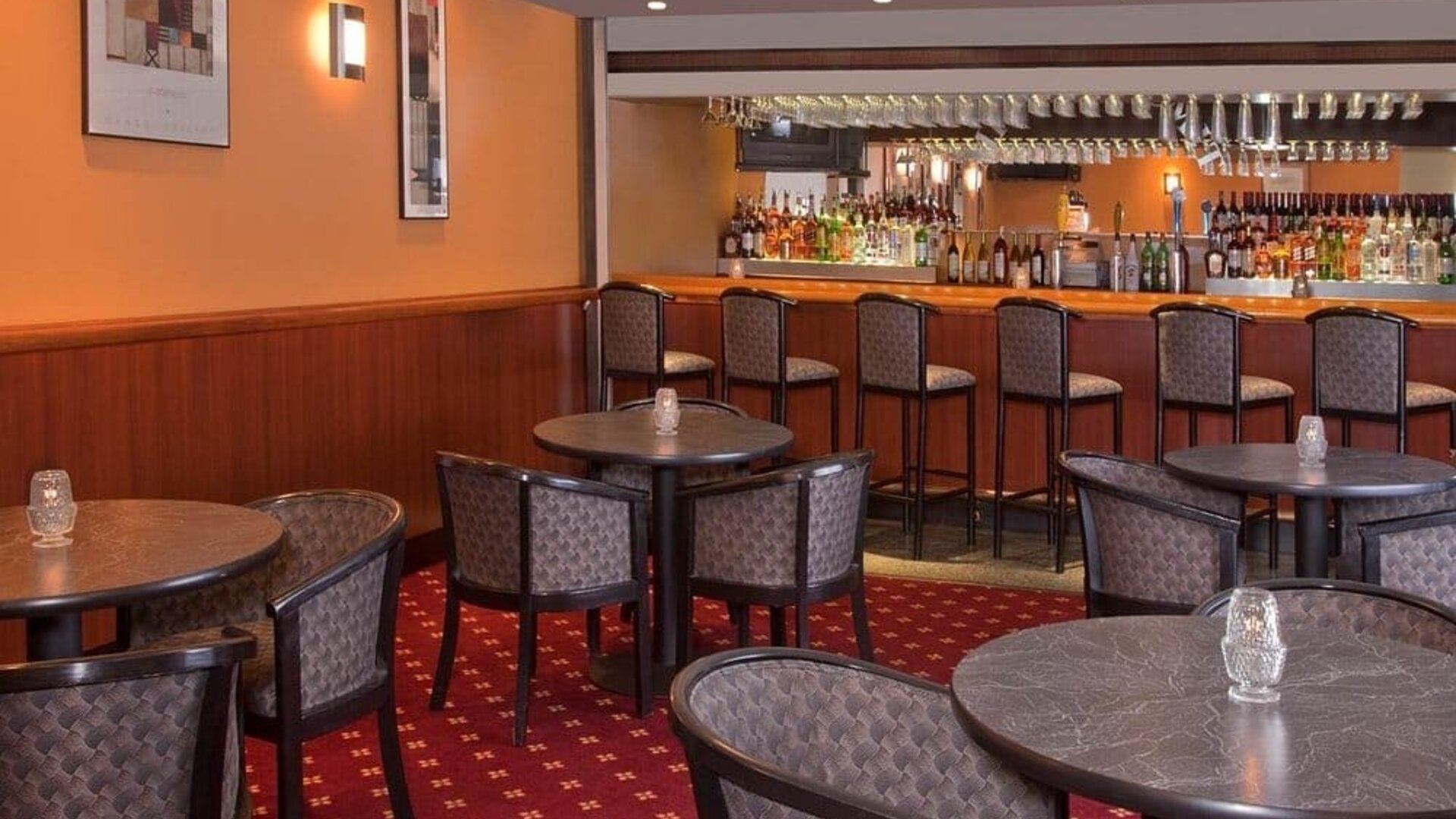 Hotel bar at Maritime Conference Center.