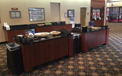 Dining room at Maritime Conference Center.