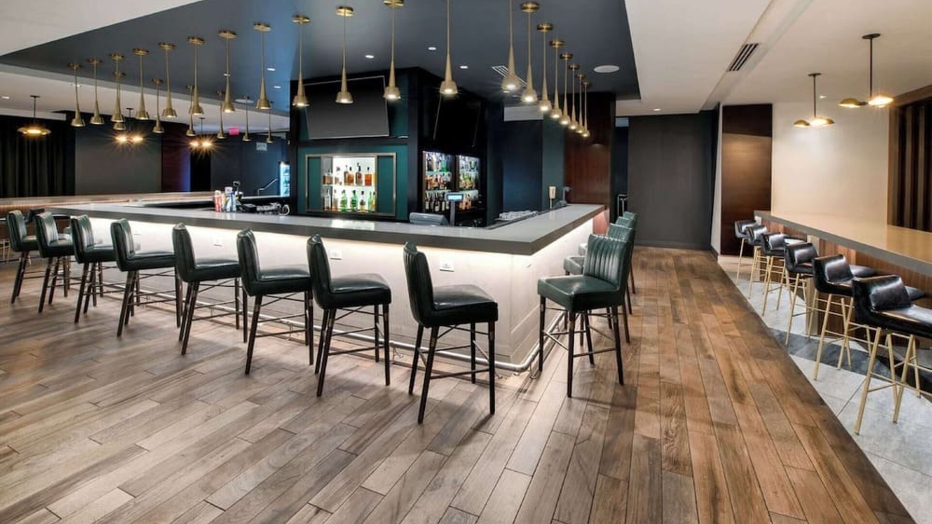 One of the 4 restaurants at Hilton Atlanta.