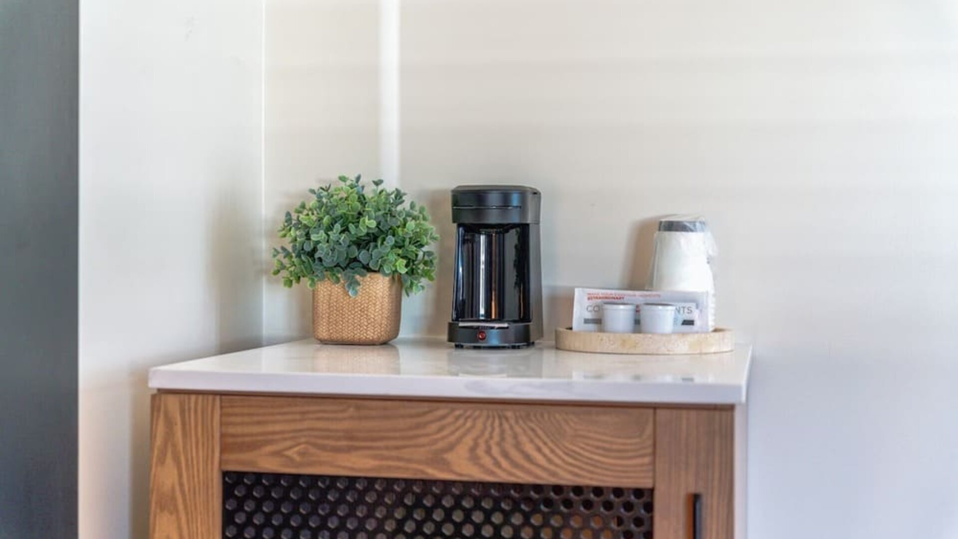 Coffee station at LYFE INN & SUITES By AGA.