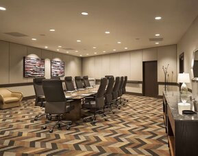 Spacious meeting room at Hyatt Regency San Francisco.