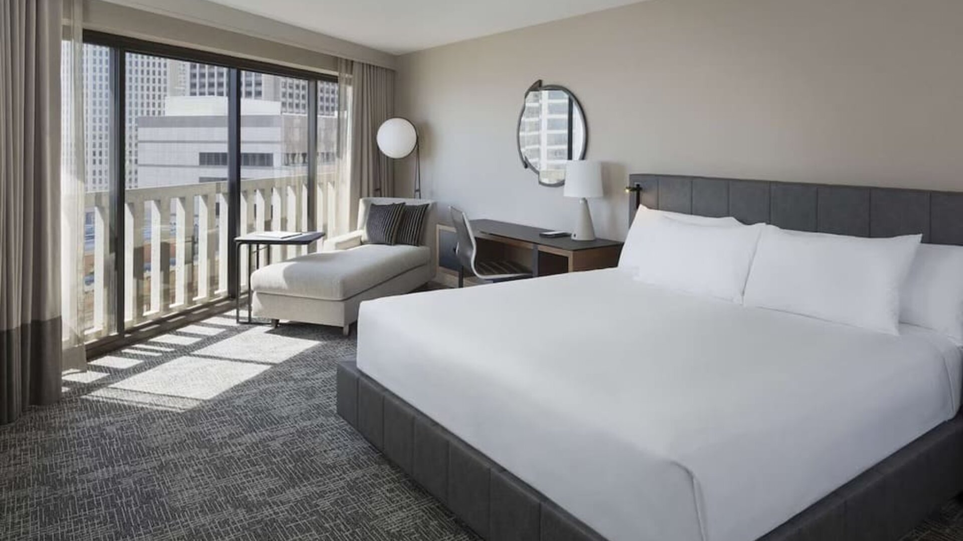 Day use room with natural light at Hyatt Regency San Francisco.