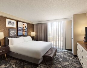 Day use room with natural light at Embassy Suites by Hilton San Francisco Airport.