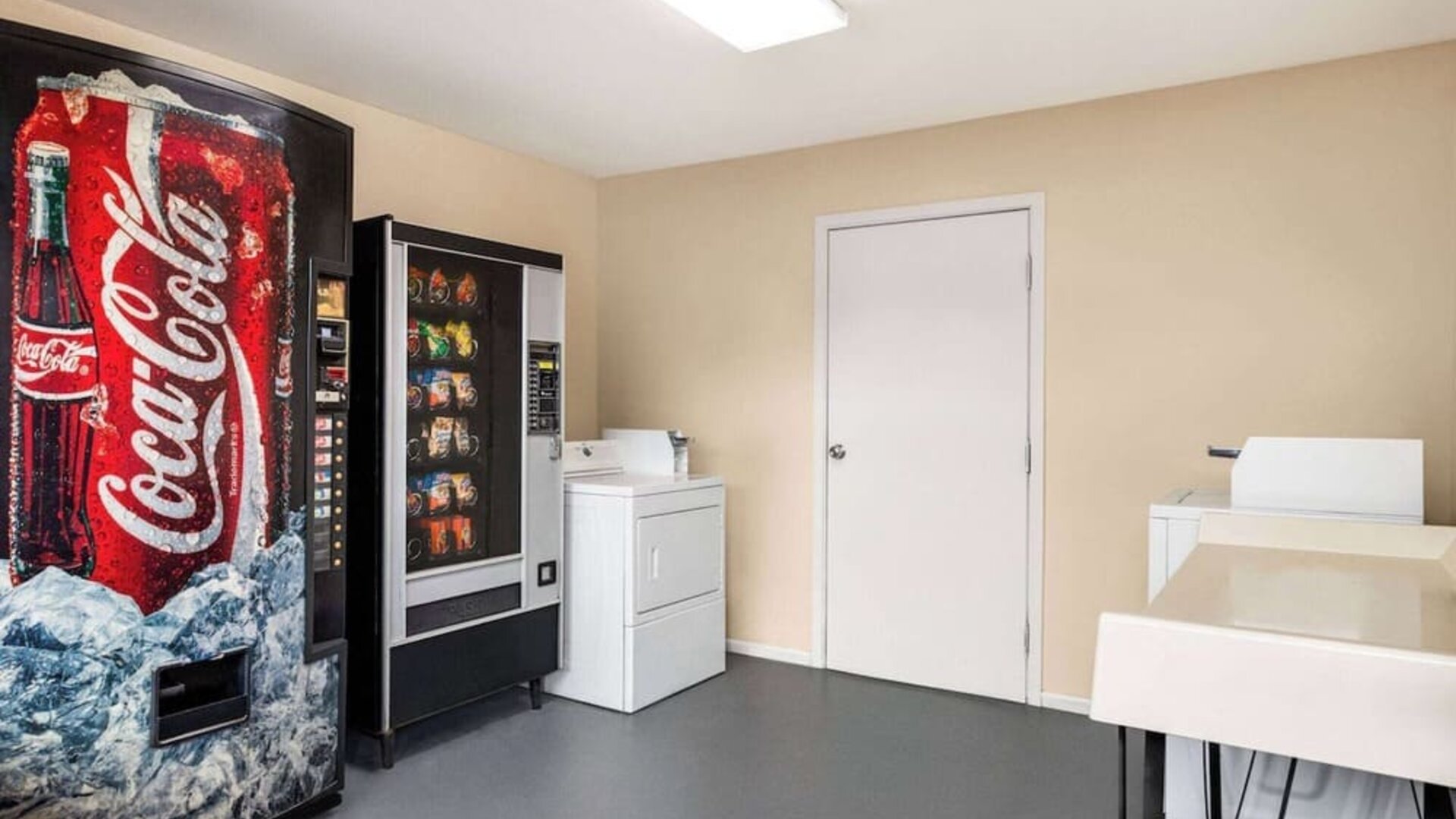 Vending machine at Days Inn By Wyndham San Antonio Near Fiesta Park.