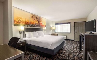 Day use room at Days Inn By Wyndham San Antonio Near Fiesta Park.