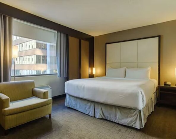 Day use room with natural light at Arc The Hotel Ottawa.