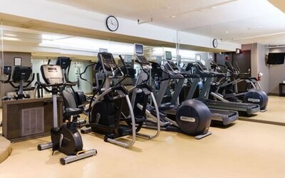 Fitness facility available at Arc The Hotel Ottawa.