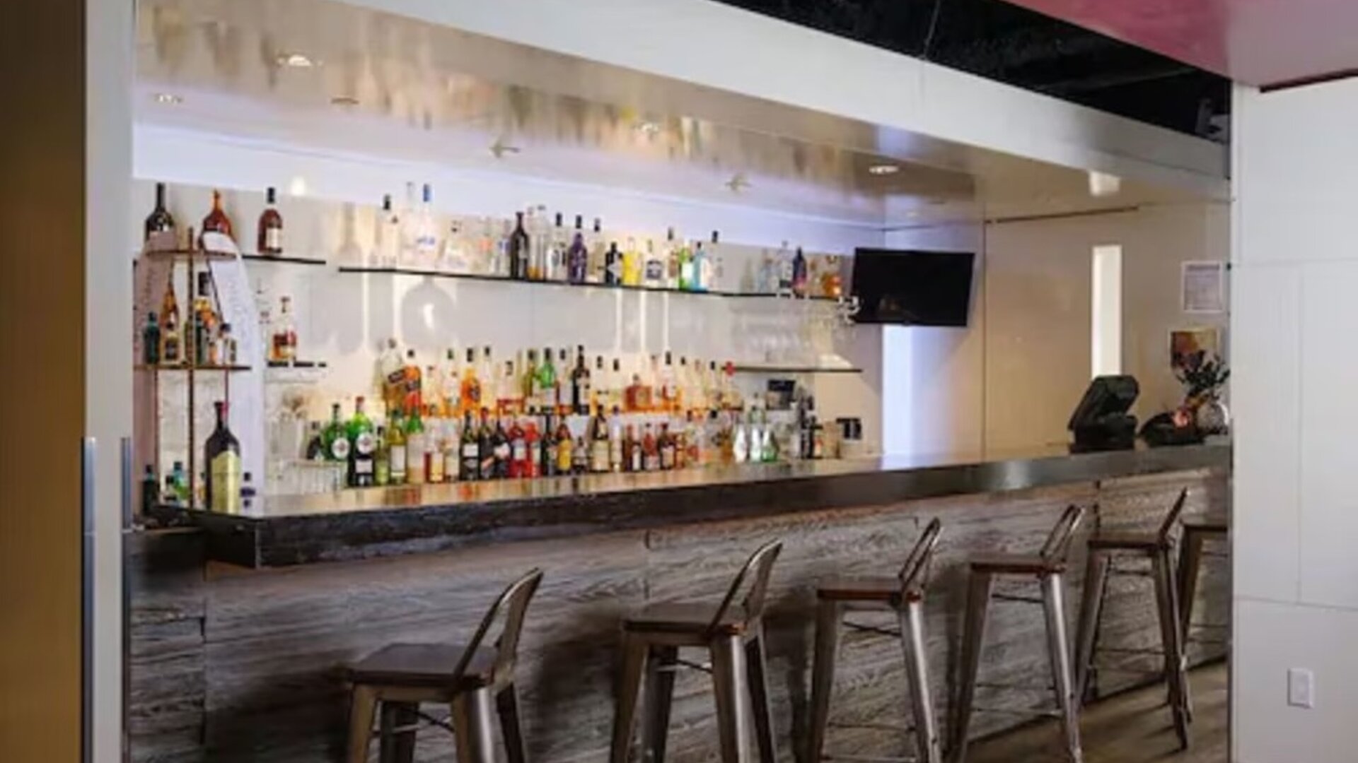 Hotel bar at Arc The Hotel Ottawa.