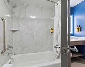 Guest bathroom at Best Western Plus Elgin - Chicago.