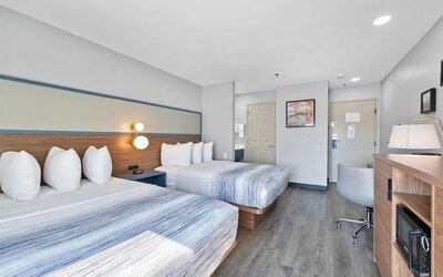 Day use room at AmericInn By Wyndham Urbana.