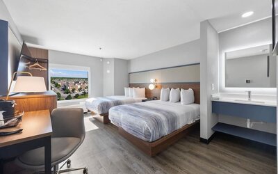 Day use room at AmericInn By Wyndham Urbana.