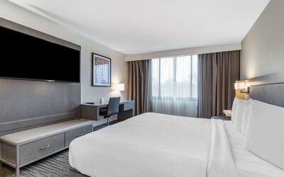 Day use room at Best Western Premier Rockville Hotel & Suites.