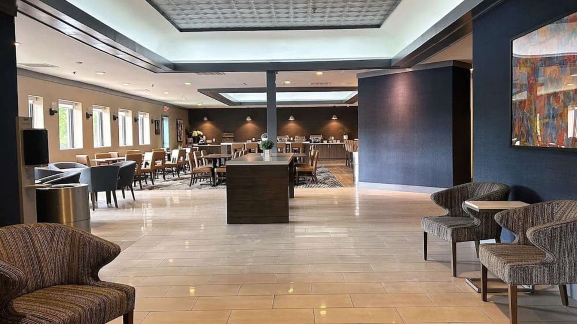 Reception hall at Best Western Premier Rockville Hotel & Suites.