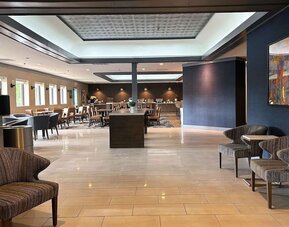 Reception hall at Best Western Premier Rockville Hotel & Suites.