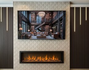 Reception and lobby at LIV Hotel Bronx.