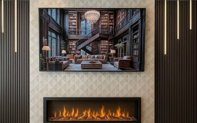 Reception and lobby at LIV Hotel Bronx.