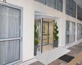 Hotel exterior at Boss Boutique Athens.