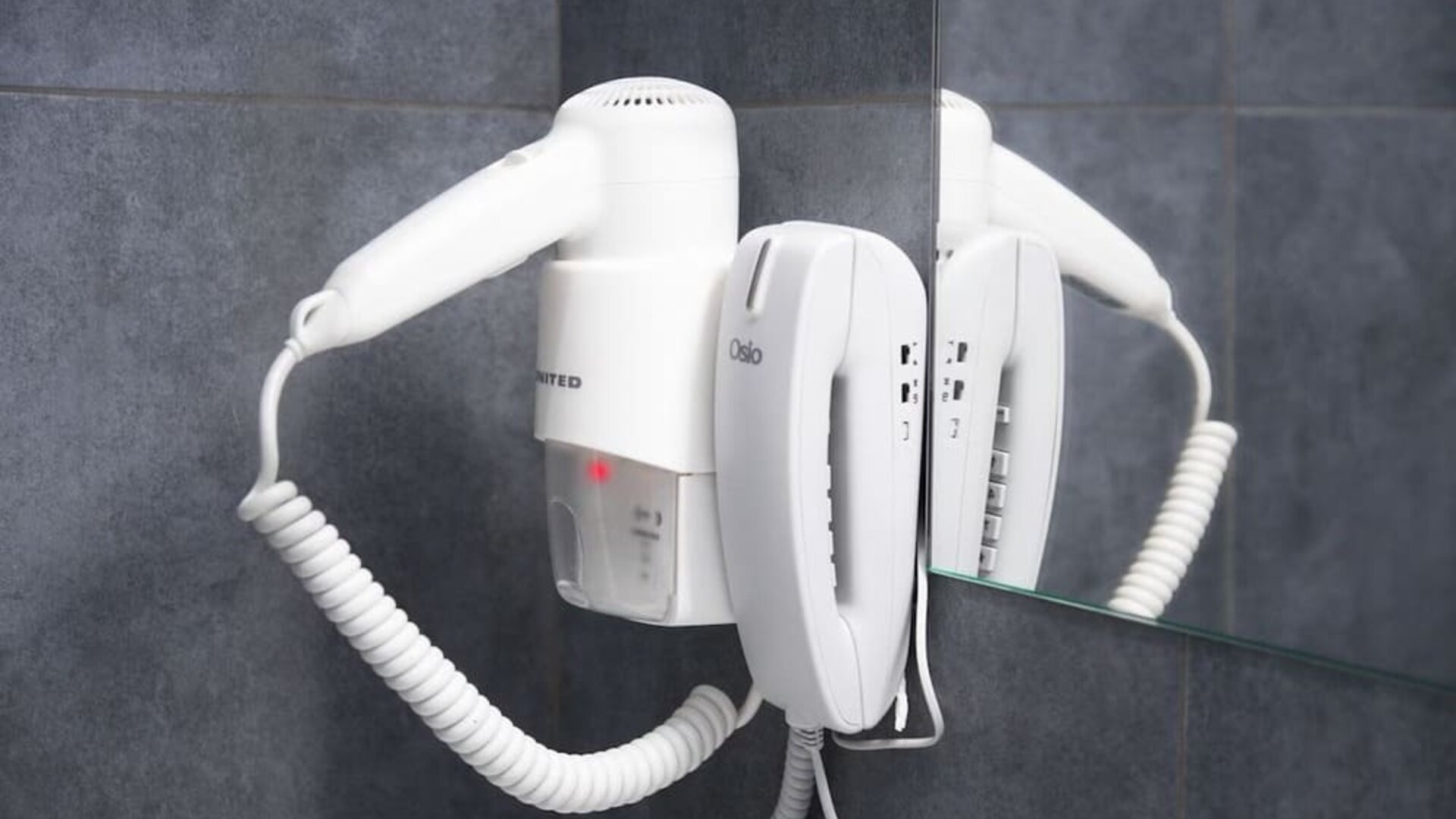 Guest bathroom at Breeze Boutique Athens.