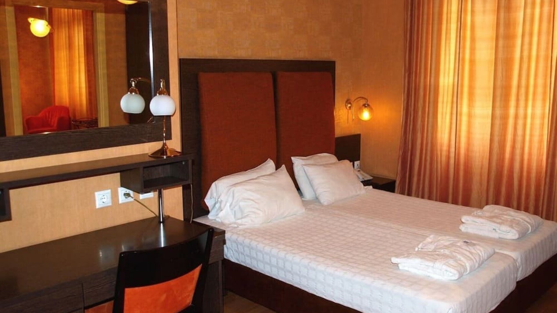 Day use room at Delphi Art Hotel.