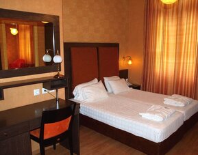 Day use room at Delphi Art Hotel.