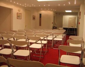 Meeting room at Delphi Art Hotel.