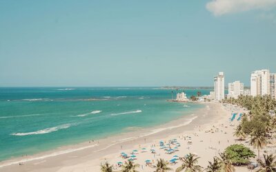 Beach access at Aire De O:live.