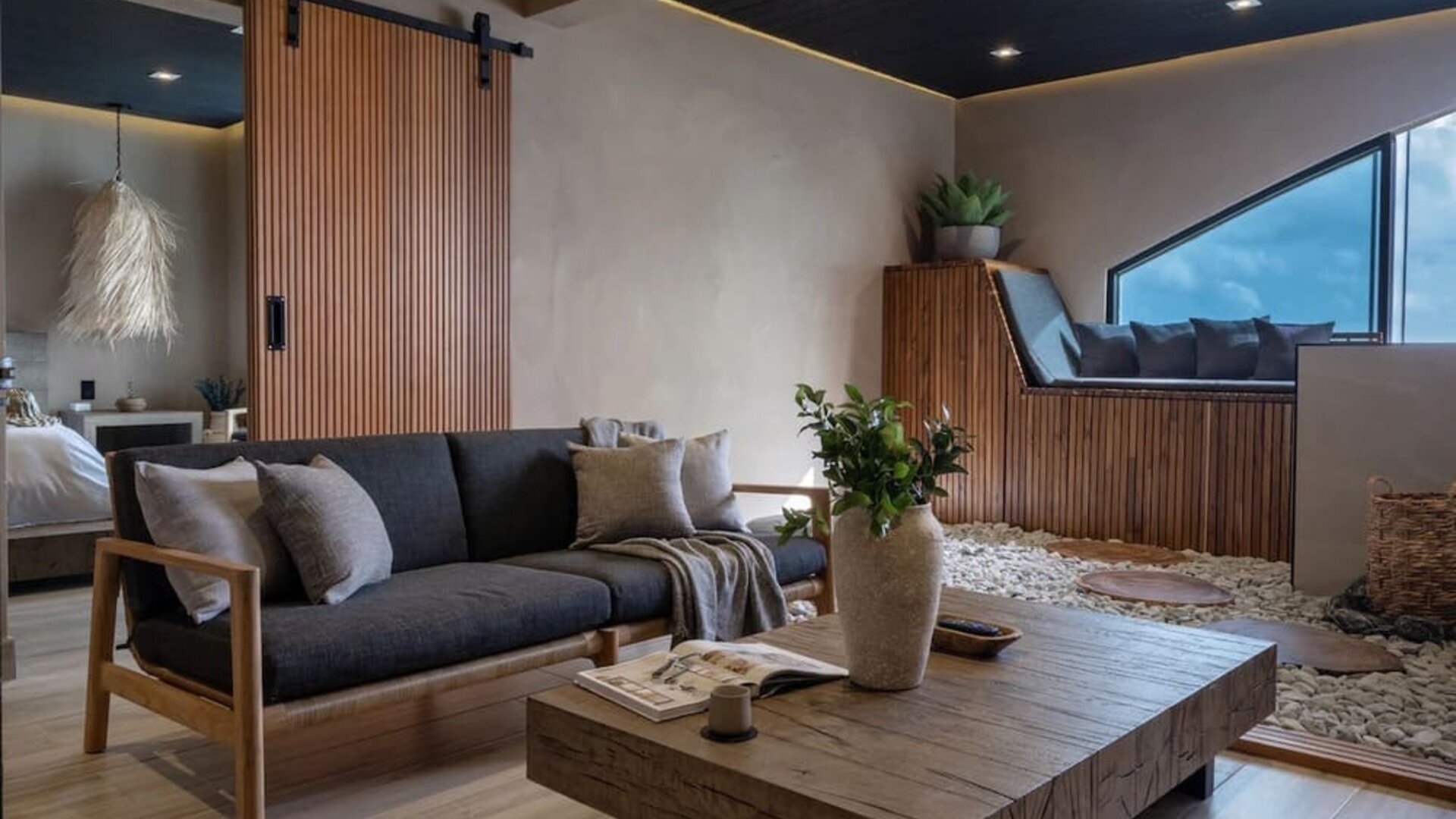 Lounge area at Aire De O:live.