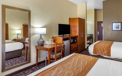 Day use room at Comfort Inn & Suites North Aurora - Naperville.