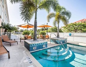 Outdoor pool at Sleep Inn & Suites Port Charlotte - Punta Gorda.