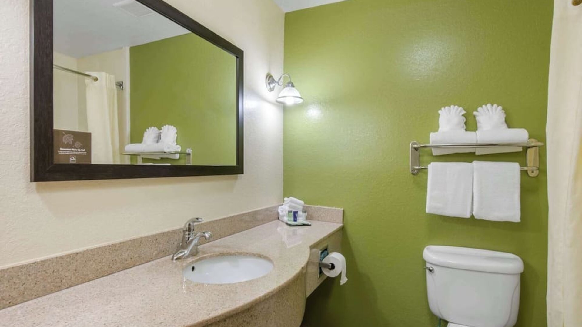 Guest bathroom at Sleep Inn & Suites Port Charlotte - Punta Gorda.