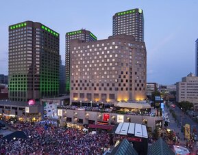 Hotel exterior at DoubleTree By Hilton Montreal.