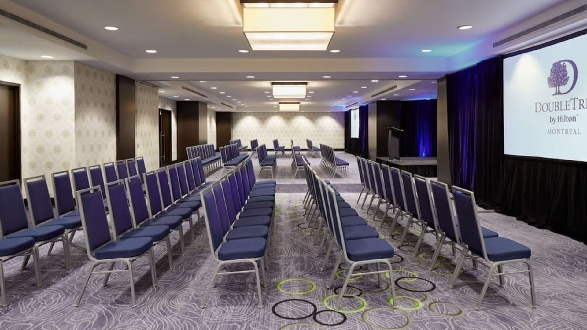 Meeting room at DoubleTree By Hilton Montreal.